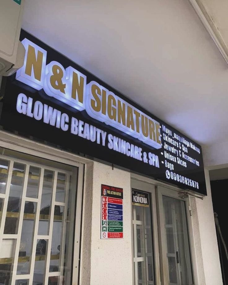 Shop Outdoor Signage